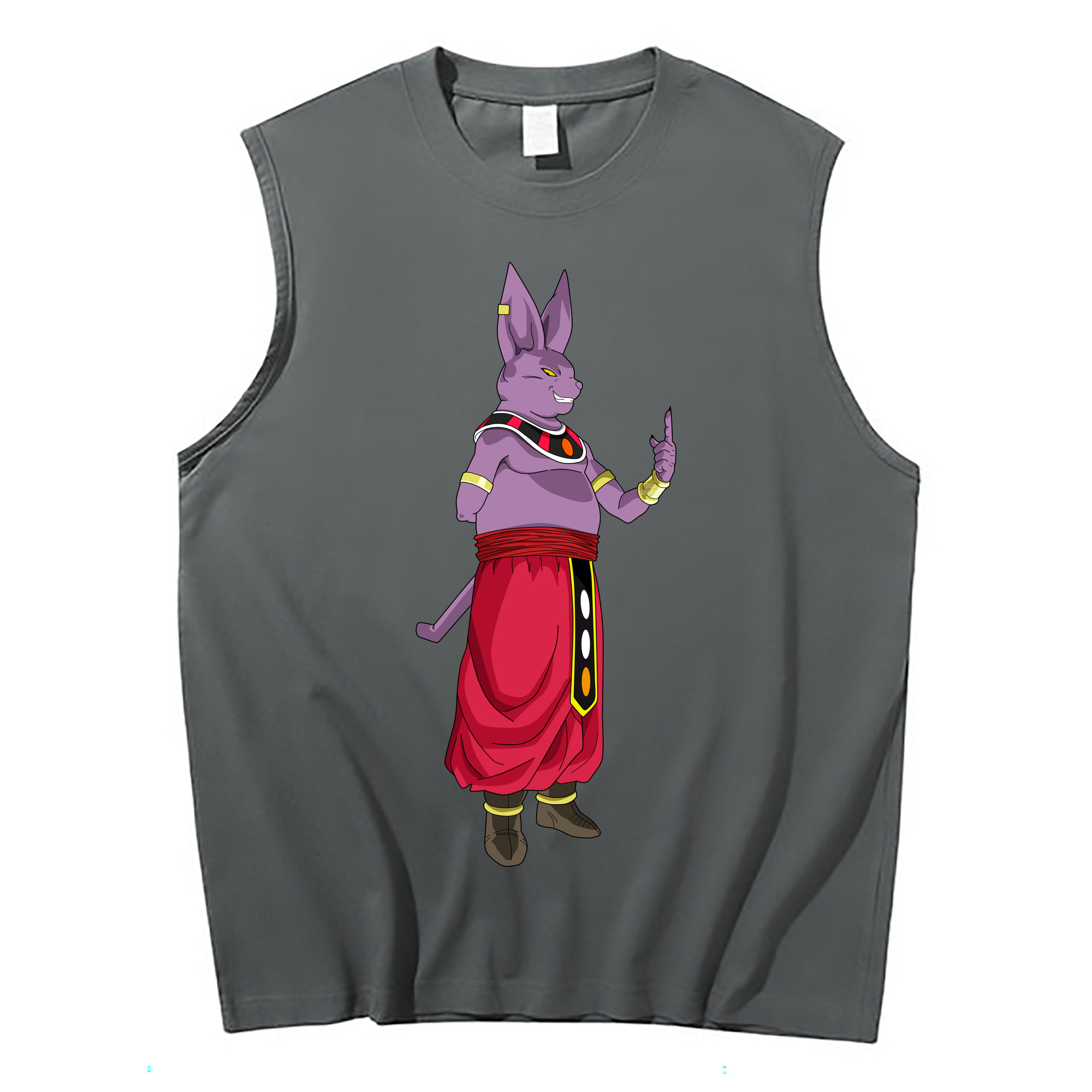 （画像用） ドラゴンボール シャンパ DRAGON BALL Champa コットン100％タンクトップ（フロントプリント）
